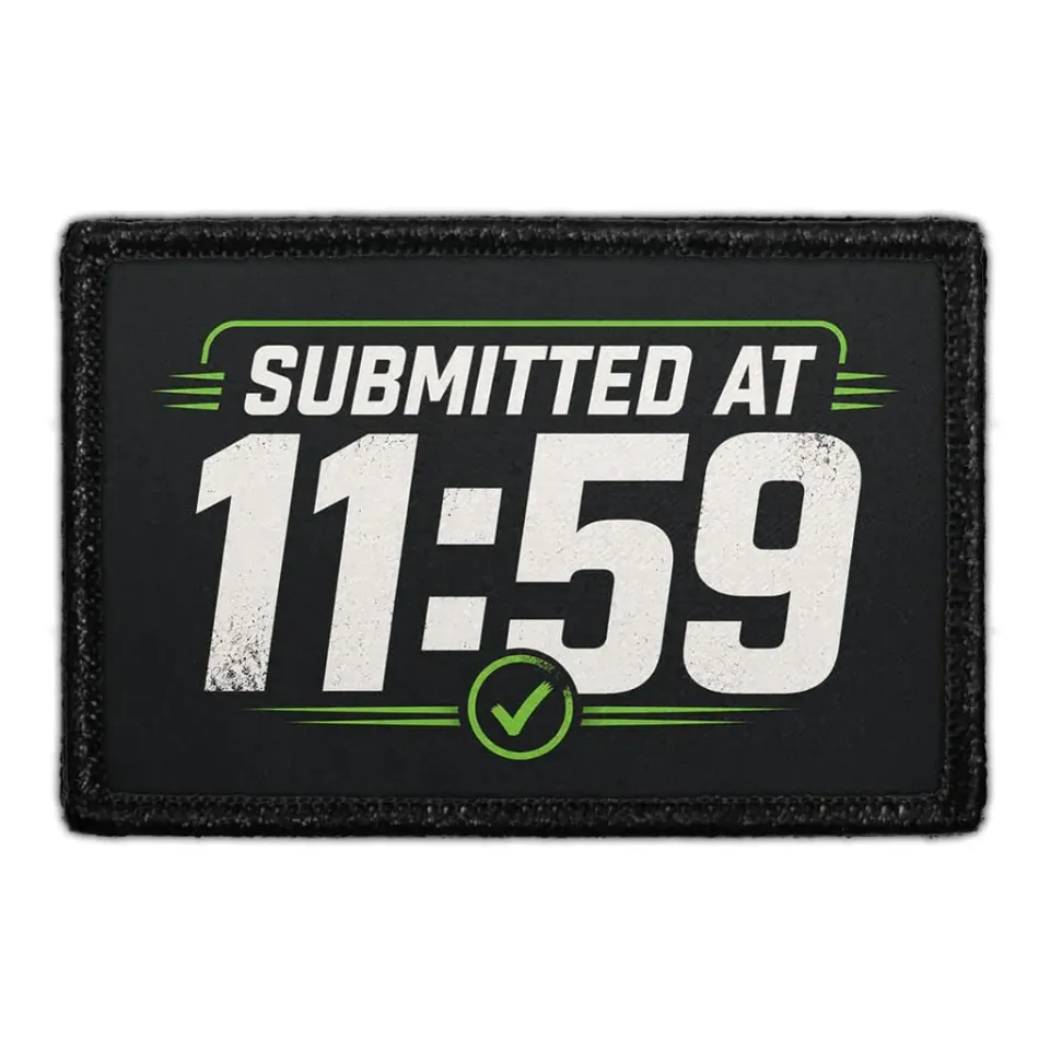 Pull Patch Submitted at 11-59 patch velcro studie