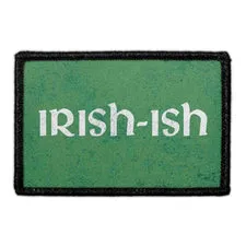 Pull Patch IRISH-Ish patch 3x2 med velcro grøn