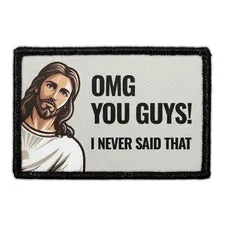 Pull Patch OMG You Guys Jesus patch med velcro