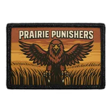 Pull Patch Prairie Punishers patch med velcro