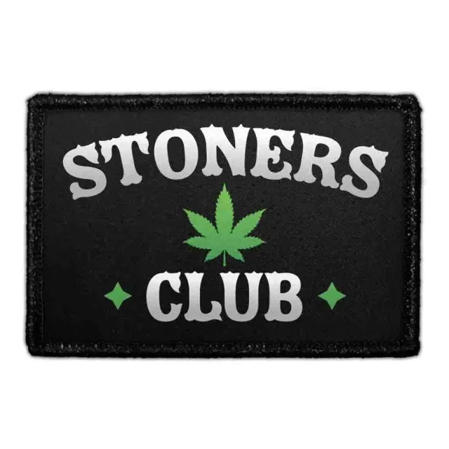 Pull Patch Stoners Club patch med velcro
