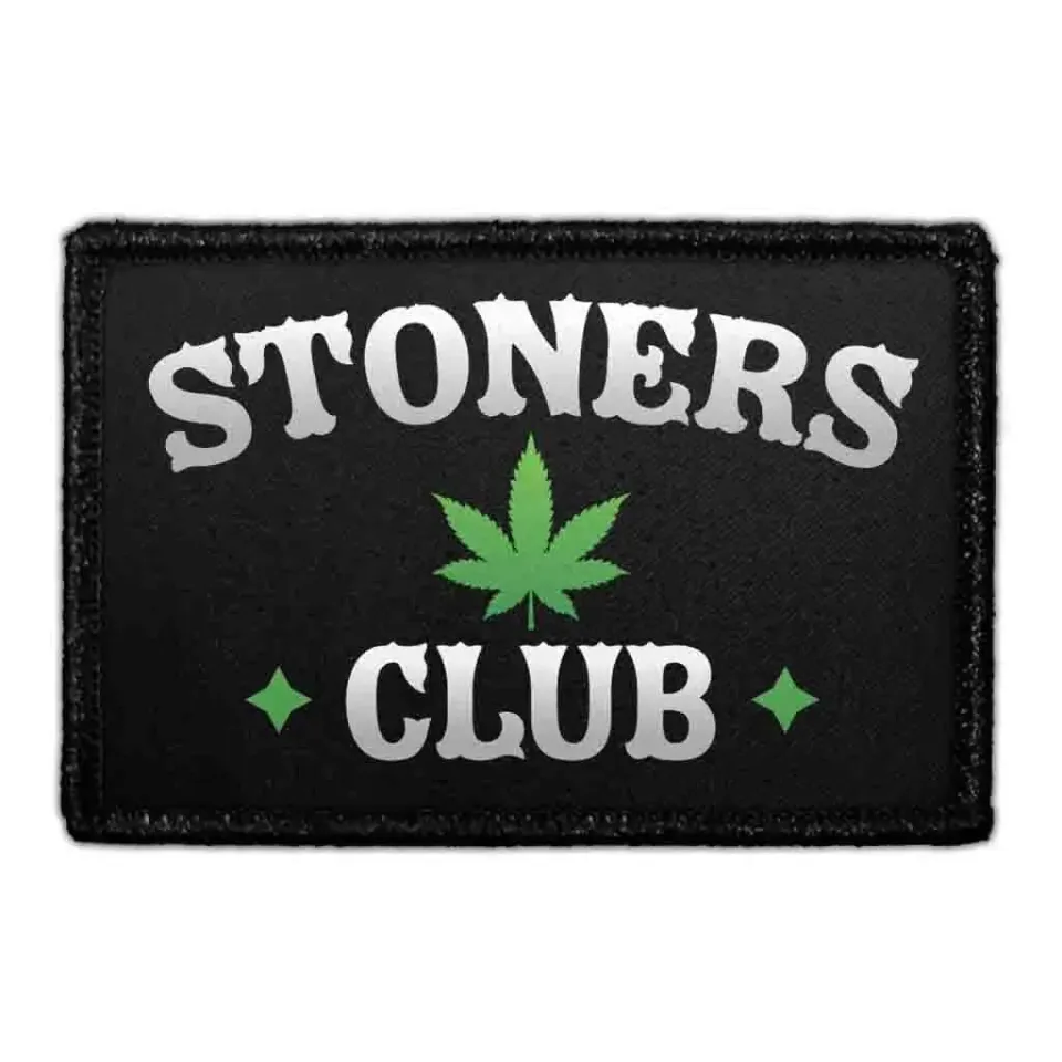 Pull Patch Stoners Club patch med velcro
