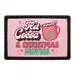 Pull Patch Hot Cocoa & Christmas Movies patch 76x51 mm