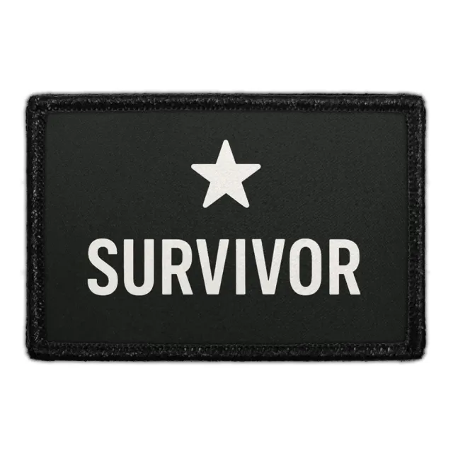 Pull Patch Survivor Badge patch velcro sort