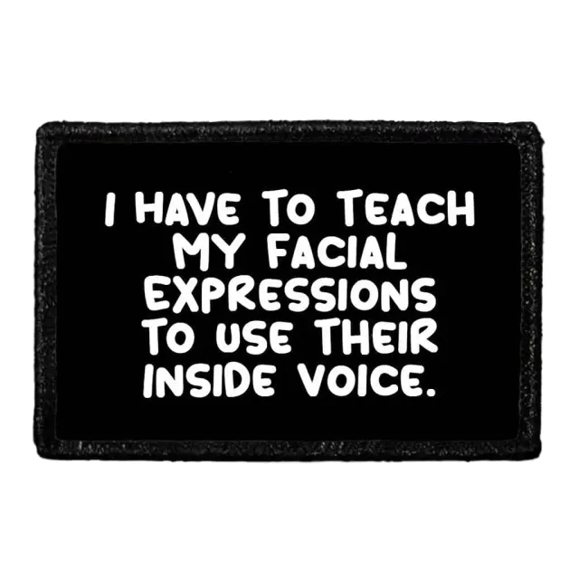 Pull Patch Inside Voice Facial Expressions patch sjov