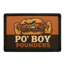 Pull Patch Po Boy Pounders patch humor