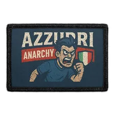 Pull Patch Azzurri Anarchy patch 76x51 mm Italien