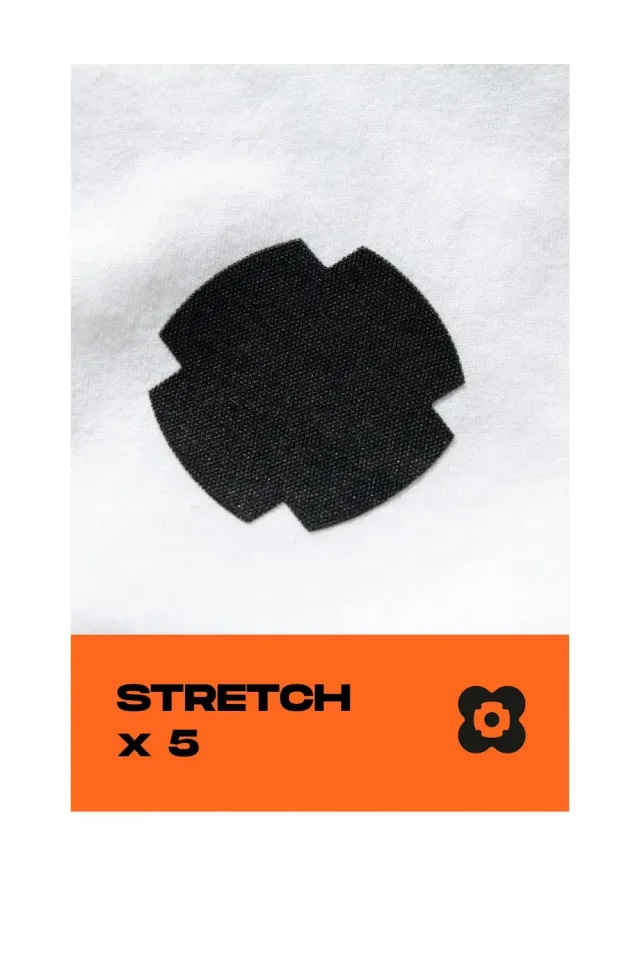 FabPatch Yönmusta lapper 5 stk sorte