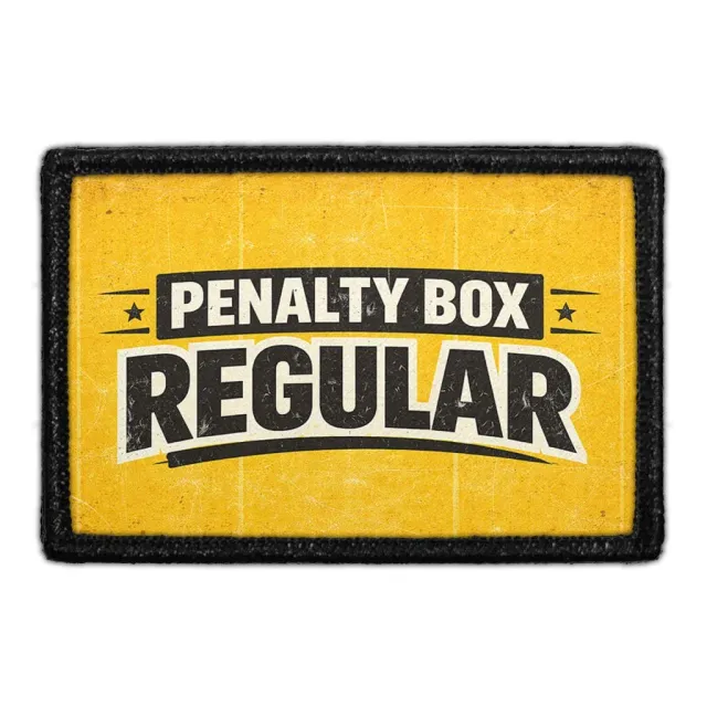 Pull Patch Penalty Box Regular patch med velcro hockey