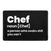 Pull Patch Chef Description patch 7,6x5 cm velcro kok