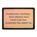 Pull Patch People Who Fight patch velcro 76 mm