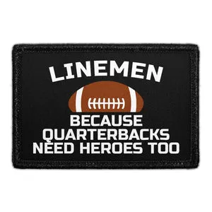 Pull Patch Lineman Quarterbacks patch 76x51 mm football