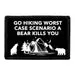 Pull Patch Go Hiking Worst Case Bear Kills You patch
