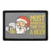 Pull Patch Most Wonderful Beer Santa patch 3x2