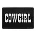 Pull Patch Cowgirl patch med velcro 76 mm