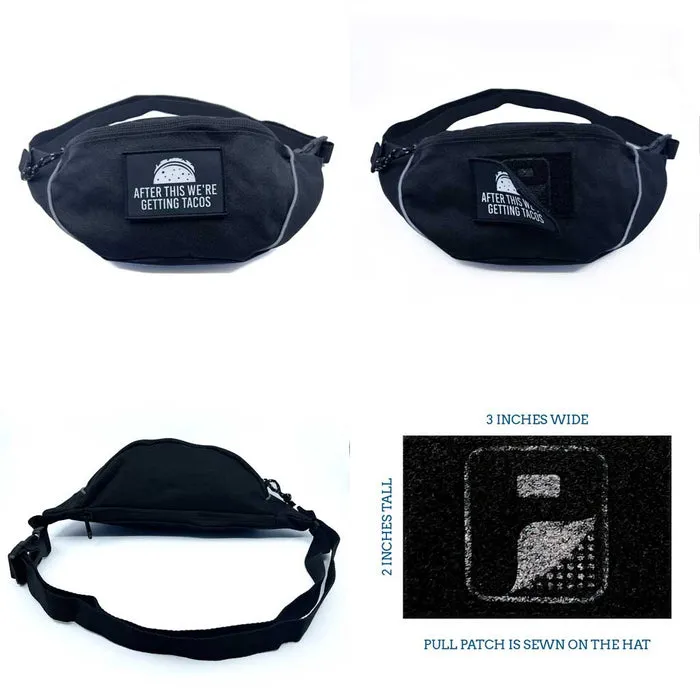 Pull Patch Fanny Pack bæltetaske velcro