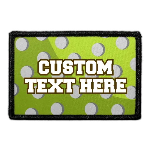 Pull Patch Custom Pickleball patch 7,6x5 cm egen tekst