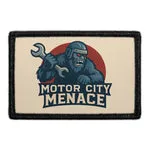 Pull Patch Motor City Menace patch med velcro 1 stk