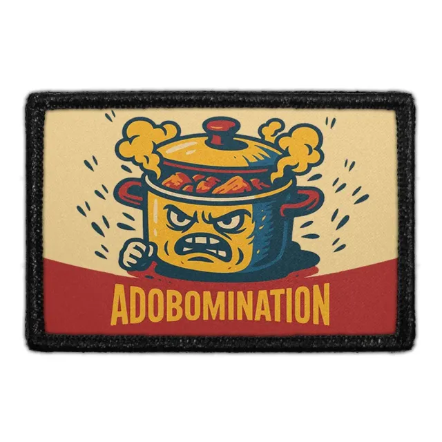Pull Patch ADOBOMINATION patch med velcro madmotiv
