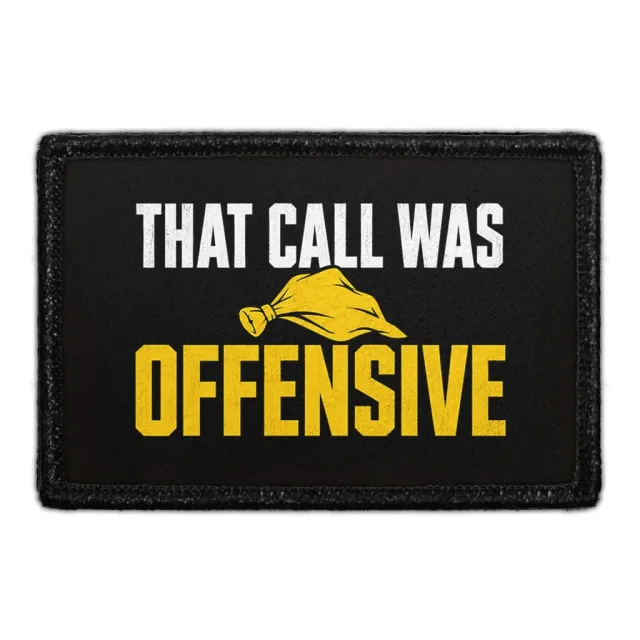 Pull Patch That Call Was Offensive patch 3x2 – fodbold