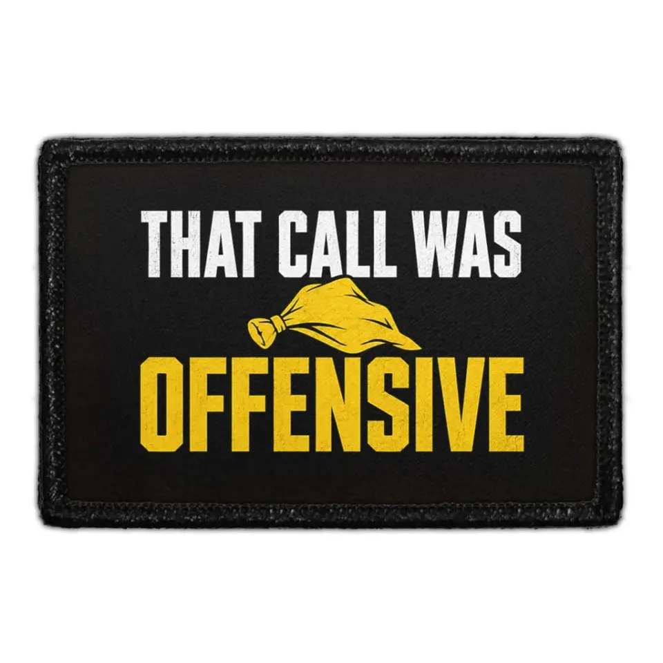 Pull Patch That Call Was Offensive patch 3x2 – fodbold