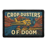 Pull Patch Crop Dusters Of Doom patch 76x51 mm humor