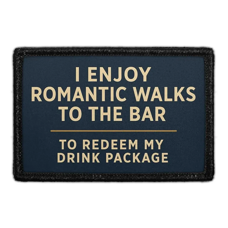 Pull Patch Romantic Walks Bar patch 3x2 cruise velcro