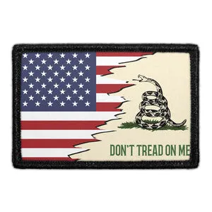 Pull Patch Don't Tread On Me Flag patch 76x51 mm