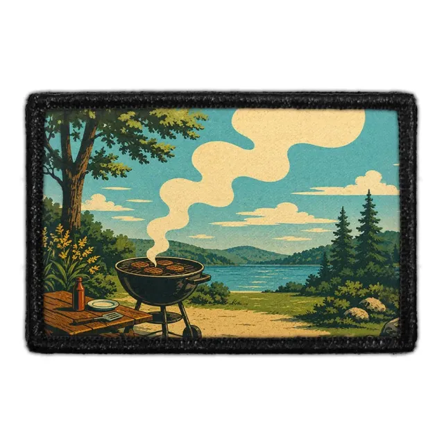 Pull Patch Smoke Show patch med velcro grill