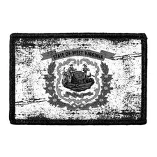 Pull Patch West Virginia State Flag patch modified