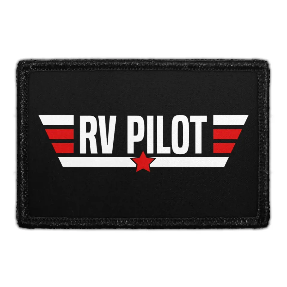 Pull Patch RV Pilot patch med velcro camping