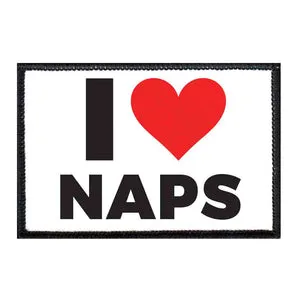 Pull Patch I Love Naps patch med velcro 1 stk sove