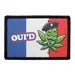 Pull Patch Oui'd ordspil patch med velcro