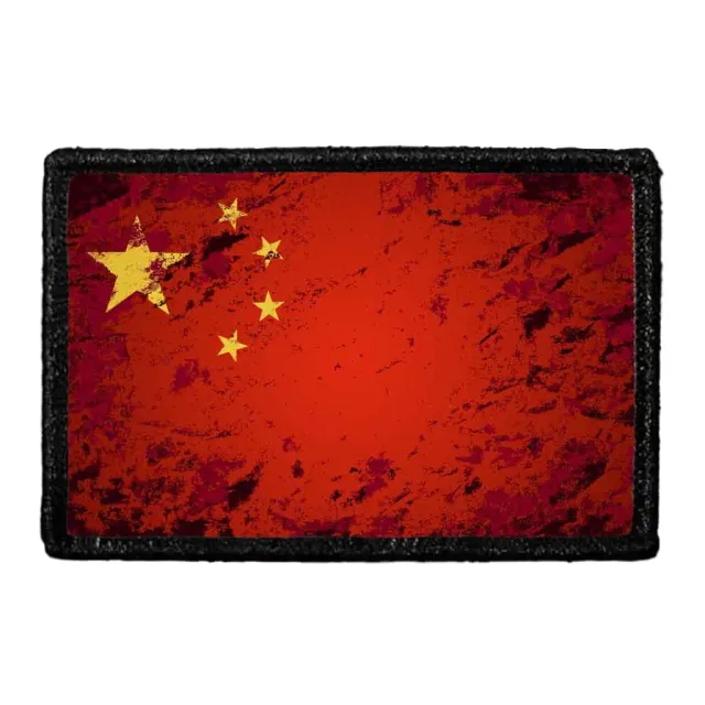 Pull Patch China Flag patch farve vintage
