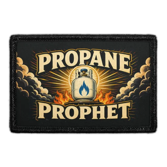 Pull Patch Propane Prophet patch med velcro 76x51 mm