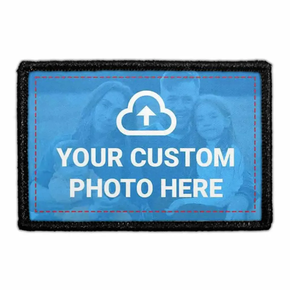 Pull Patch Custom Photo patch 3x2 med eget billede