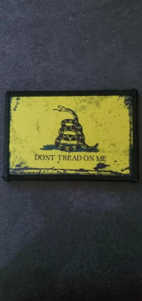 Pull Patch Merica patch med velcro tekst