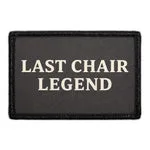 Pull Patch Last Chair Legend patch 3x2 ski med velcro