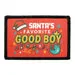 Pull Patch Santa's Favorite Good Boy patch 7,6x5 cm velcro