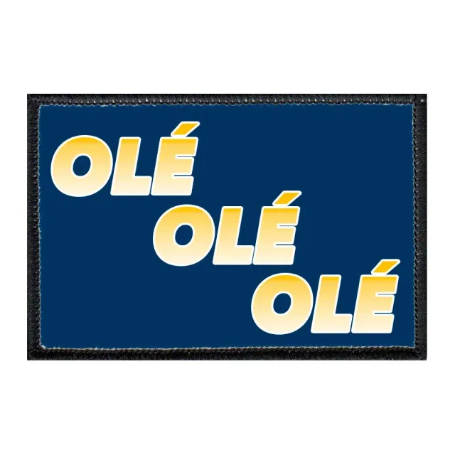 Pull Patch OLE OLE OLE patch med velcro