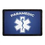 Pull Patch Paramedic Blue patch velcro blå