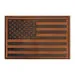Pull Patch American Flag Leather patch læderlook