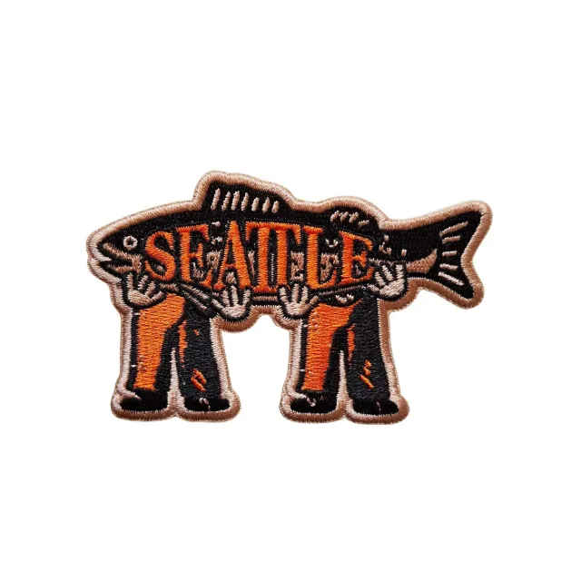 Vagabond Heart Seattle strygemærke 83 mm