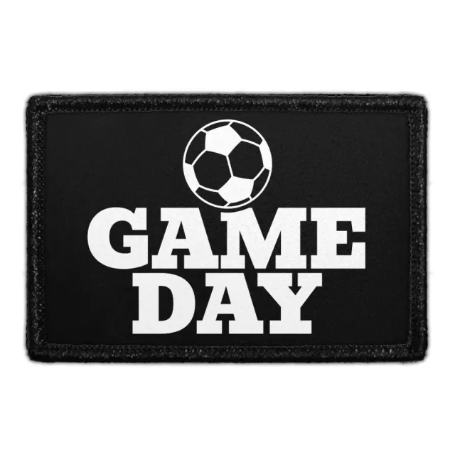 Pull Patch Game Day Soccer patch fodbold velcro