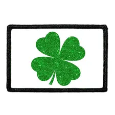 Pull Patch Four Leaf Clover patch sparkle