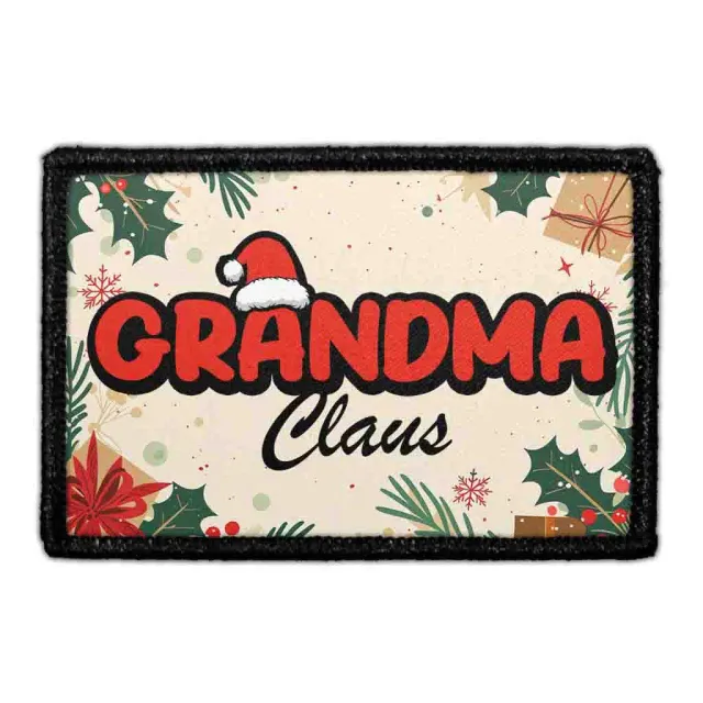 Pull Patch Grandma Claus patch med velcro