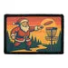 Pull Patch Disc Golf Santa patch velcro julemotiv