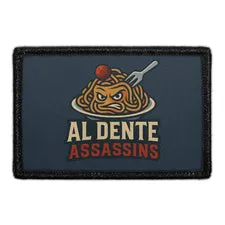 Pull Patch Al Dente Assassins patch velcro 76x51 mm