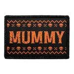 Pull Patch Mummy patch med velcro 76 mm halloween