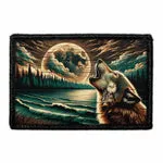 Pull Patch Lake Wolf velcropatch 76x51 mm hylende ulv